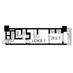 亀島駅 徒歩3分 7階の物件間取画像